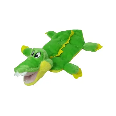 Brinquedo Cães The Pets Pelúcia Plush Jacare Multi Som
