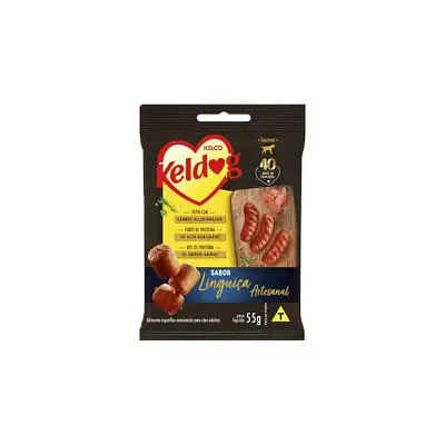 Bifinho Kelco Keldog Mini Linguiça Artesanal 55g