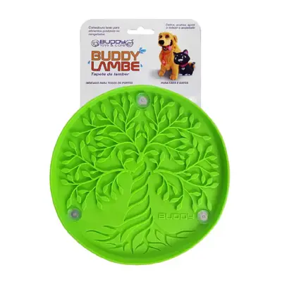 Comedouro Lento Buddy Toys para Cães e Gatos Lambe Vida