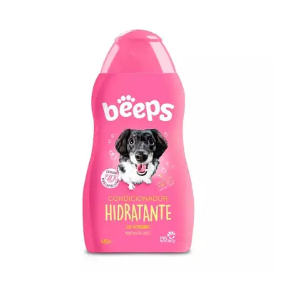 Condicionador Hidratante Beeps Cães e Gatos Pet Society 480ml