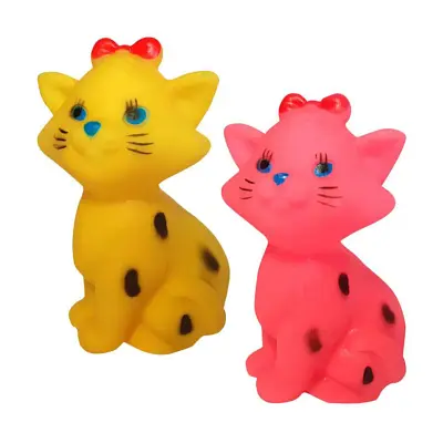 Brinquedo Mordedor Gatinho com Laço Napi