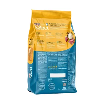 Ração Quatree Select Cães Adultos Carne Raças Pequenas 1Kg