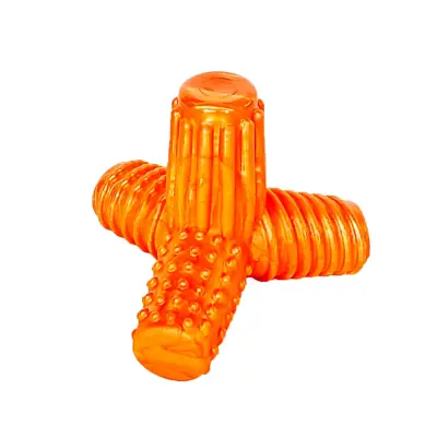 Brinquedo Cães Pet Games Mordedor 4 Dogs Soft Laranja Tam.P