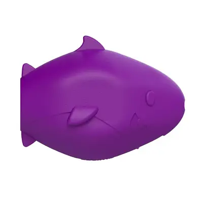 Brinquedo Fun Toys Fundo do Mar Tubarão Roxo Amicus M