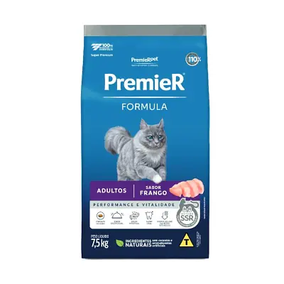 PremieR Formula Gatos Adultos Sabor Frango 7,5kg