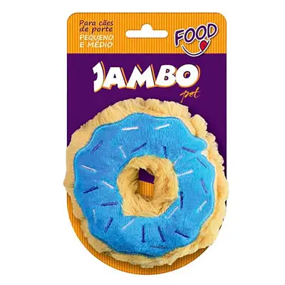 Brinquedo Pelúcia Azul Food Donut Jambo