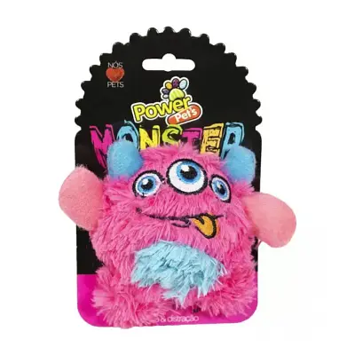 Brinquedo Cães The Pets Pelúcia Moster Pequeno Rosa 7cm