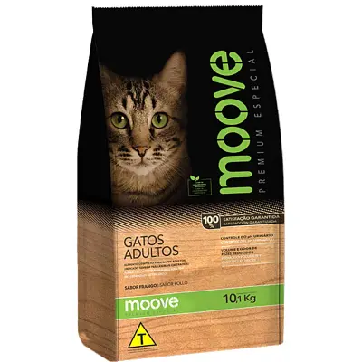 Ração Moove para Gatos Adultos - 10,1kg