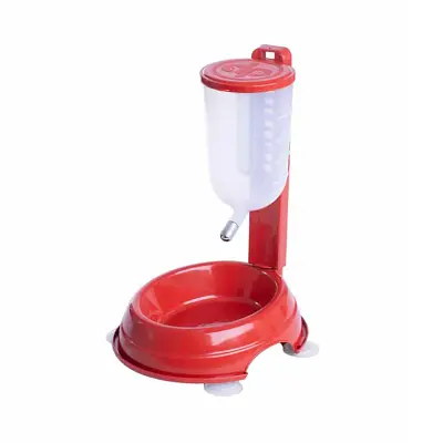 Bebedouro Automático Durapets Durafeeder Basic Vermelho