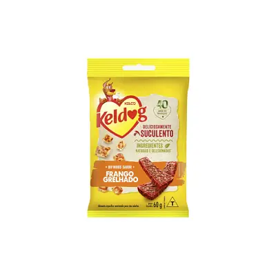 Bifinho Kelco Keldog Frango Grelhado 60g