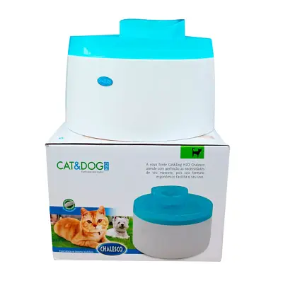 Fonte Cat & Dog Azul Chalesco