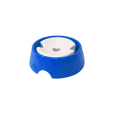 Bebedouro Plast Furacão Pet Pelos Longos Azul N3 1000ml