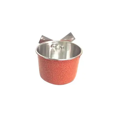 Caneca Para Pássaros Com Borboleta Colorida Tudo Pet Pequeno