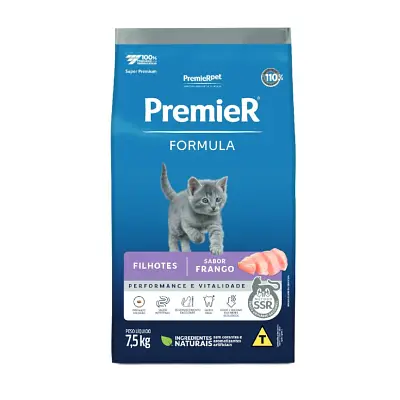 PremieR Formula Gatos Filhotes Sabor Frango 7,5kg