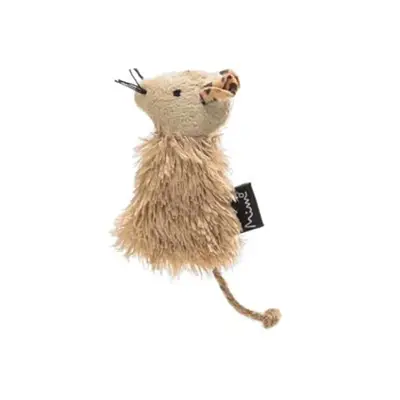 Brinquedo Gatos Mimo Ratinho Bege Catnip