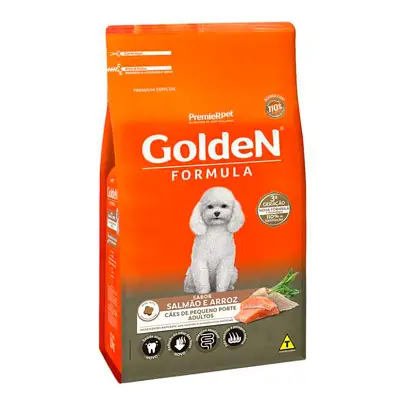 Ração Premier Golden Fórmula Mini Bits para Cães Adultos Salmão e Arroz 3kg