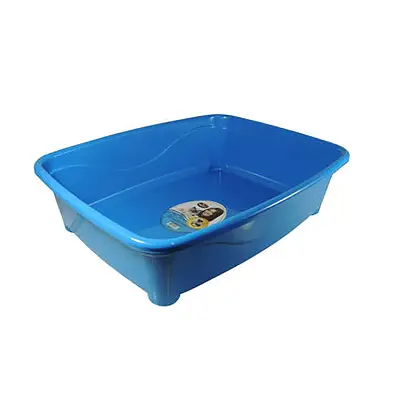 Banheira Gato Higiênica Furacão Pet Classic Azul