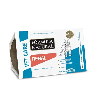 Ração Úmida Fórmula Natural Vet Care Cães Renal - 270g