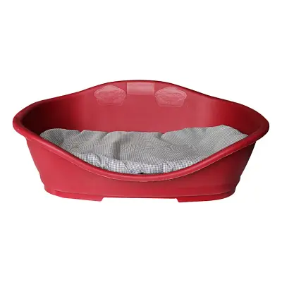 Cama Plástica Vermelho Chalesco Tamanho 05