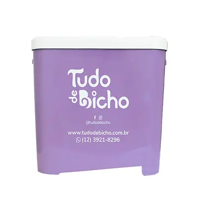 Porta Ração Lilás 15kg