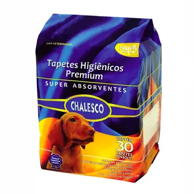 Tapete Higiênico Para Cães Chalesco C/30 Unidades