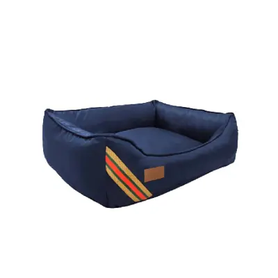 Cama D Acqua Fábrica Pet para Cães e Gatos Azul M