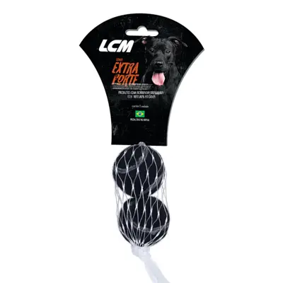 Brinquedo Cães LCM Bola De Tênia Extraforte 40mm
