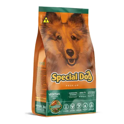 Ração Cães Special Dog Adultos Vegetais 10,1kg