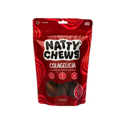Natty Chews Colágeno Trançado Bovino 2 unidades