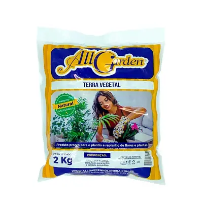 Terra Vegetal All Garden 2kg