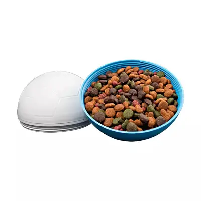 Brinquedo Amicus Crazy Ball Azul e Branco