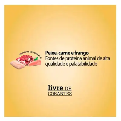Ração Quatree Gourmet Sem Corantes Cães Adultos Raças Médias e Grandes 15kg