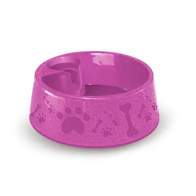 Bebedouro Plast Furacão Pet Paris Rosa N2 700ml