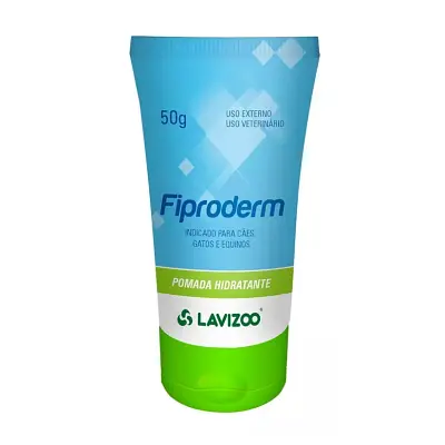 Hidratante para Cães e Gatos Fiproderm Lavizoo 50g