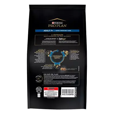 Ração Nestlé Purina Gatos Pro Plan Adultos 7+ Frango 1kg