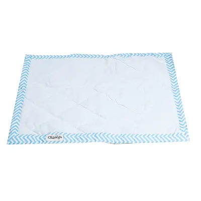 Tapete Higiênico Reutilizável Chamego Azul 70x50cm