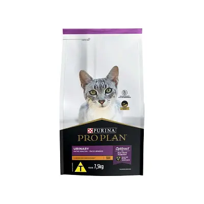 Ração Nestlé Purina Gatos Pro Plan Urinary Adultos Frango 7,5kg