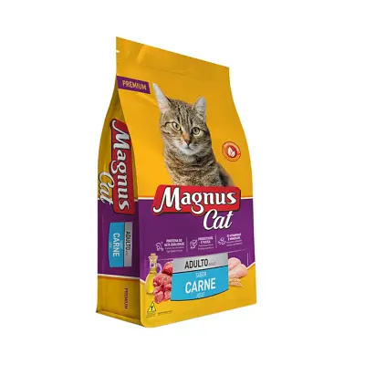 Ração Magnus Premium Gatos Carne 25kg