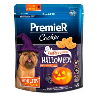 Biscoito Premier Cookies Cães Adultos Hallowen 250g