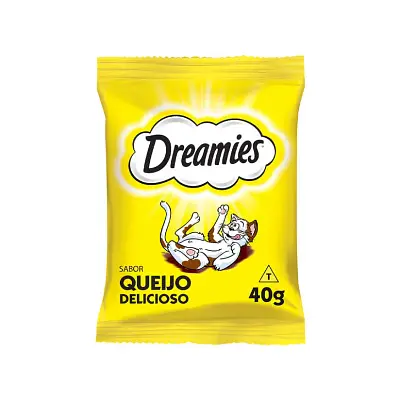 Petisco Dreamies Gatos Adultos Queijo 40g