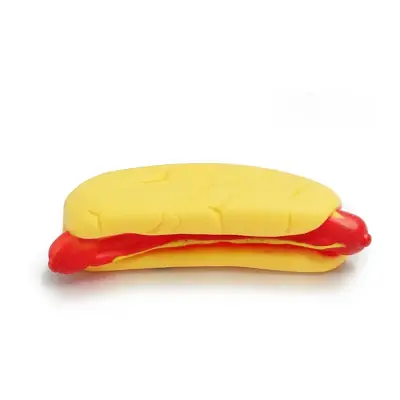 Brinquedo Cães The Pets Vinil Hot Dog Pequeno