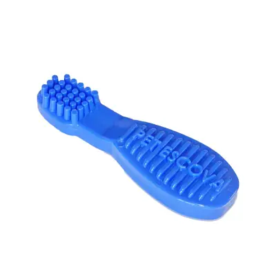Brinquedo Cães Pet Games Mordedor Pet Escova Azul 20cm. Tam.G
