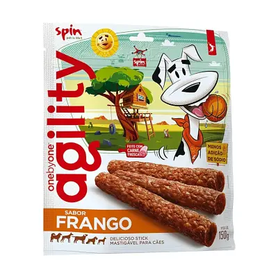 Stick Para Cães Spin Pet Beef Agility Frango 150g