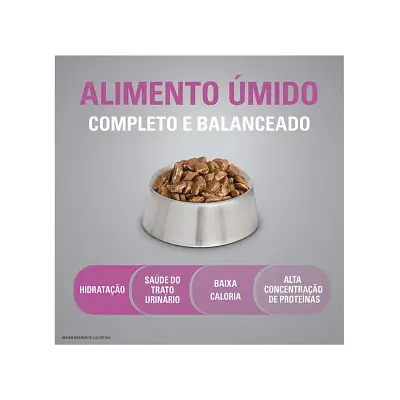 Ração Úmida Optimum Gatos Filhotes Frango Sachê 85g