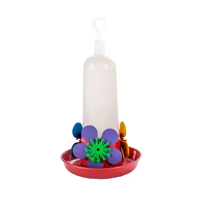 Bebedouro Beija Flor Mini Vermelho Jel Plast 100ml