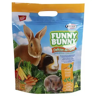 Ração Funny Bunny Delícias da Horta 1,8kg