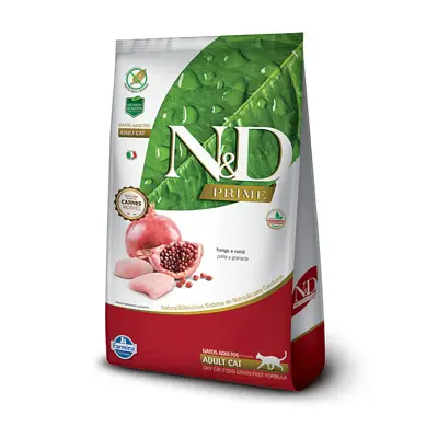 Ração N&D Prime Gatos Adultos Frango 7,5kg
