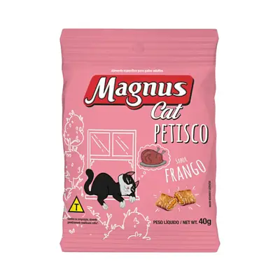 Petisco Magnus Cat Frango 40g