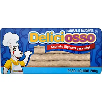Osso Cães Deliciosso Palito Fino 200g