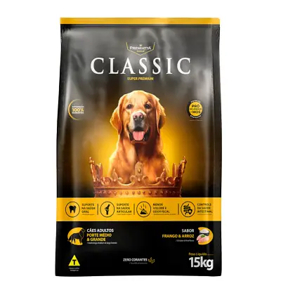 Ração Premiatta Cães Classic 15kg